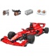 MOLD KING 18024A Formula One F1 Red Furious Racing Building Blocks Juego de juguetes