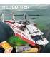 MOLD KING 15012 Heavy Lift Coaxial Transporte Helicóptero RC Building Blocks Toy Set