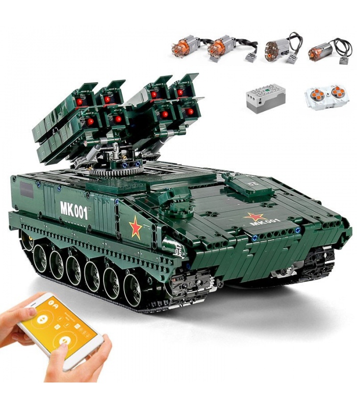 MOLDKING20001レッドアロー10対戦車誘導ミサイルHJ-10ビルディングブロックおもちゃセット