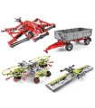 MOLD KING 17021 Tracteur Supplément Pack Building Blocks Toy Set