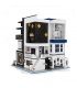 MOLD KING 16043 Galerie d'art avec lumières LED Novatown Series Building Blocks Toy Set