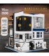 MOLD KING 16043 Galerie d'art avec lumières LED Novatown Series Building Blocks Toy Set