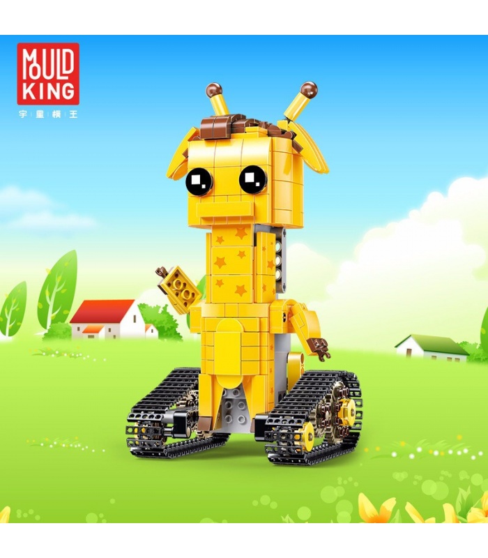 Mold King 13044 Geoffubot Long Dee Walking Brick Bloques de construcción de control