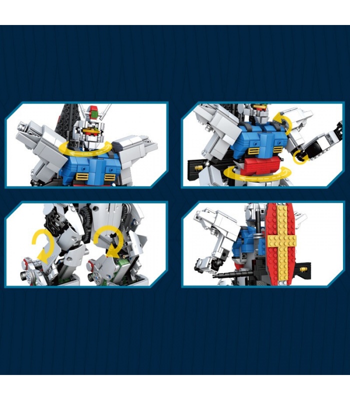 MOLD KING 15024 RC RX-78 Gundam Building Blocks Toy Set