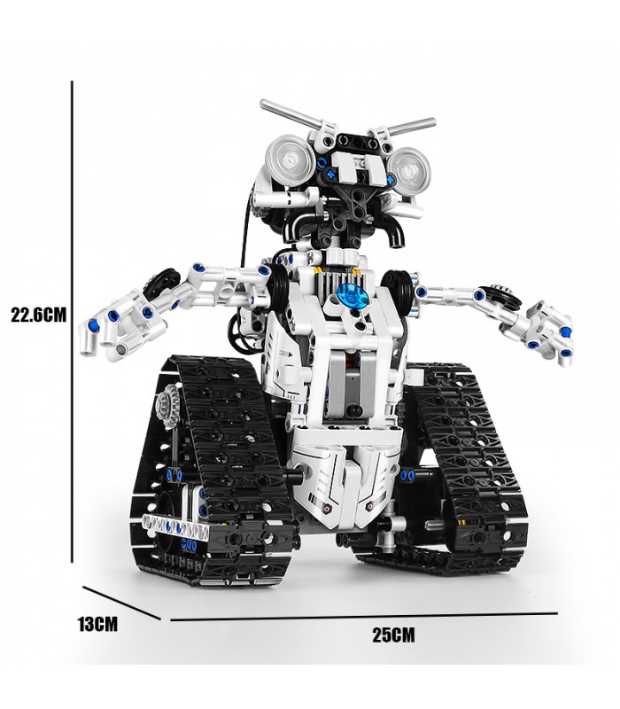 MOLD KING 15046 STEMRCコントロールトランスボットモデルビルディングブロックおもちゃセット