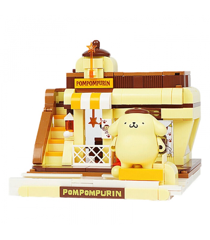 Keeppley K20810 Sanrio Series Pompompurin Shinning Pudding Shop