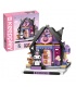 Keeppley K20812 Sanrio Series Kuromi Astological Cabin Bausteine Spielzeugset