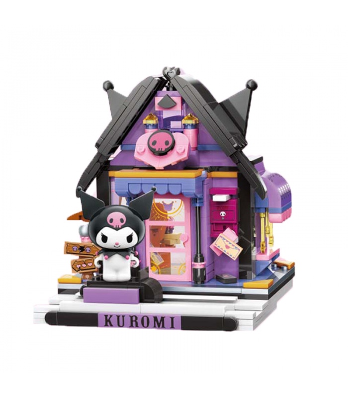 Keeppley K20812 Sanrio série Kuromi cabine astrologique blocs de construction ensemble de jouets