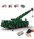 MOULD KING 20009 Armored Recovery Crane G-BKF Military Series Remote Control Building