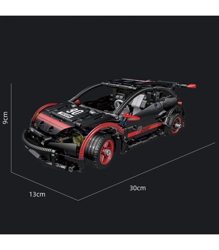 MOLD KING 18013 Hatchback Type R Télécommande Blocs de Construction Ensemble de Jouets