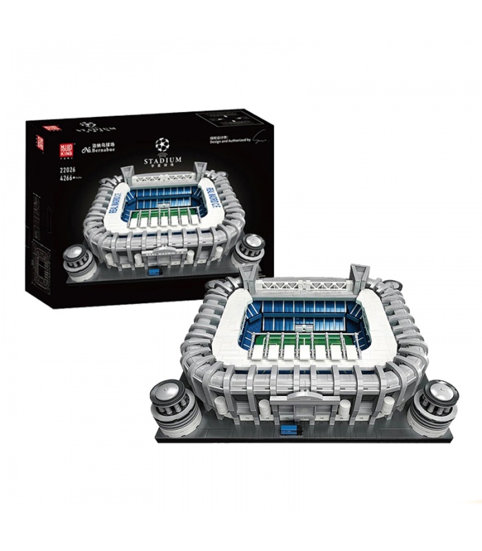 MOULD KING 22026 Football Field Santiago Bernabéu Stadium Building Blocks Toy Set