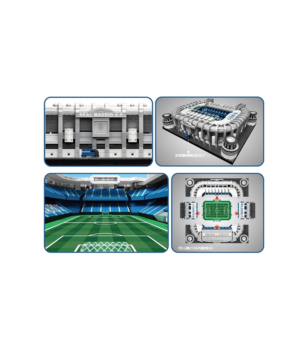 Puzzle Modelo de estadio Santiago Bernabéu - FC Real Madrid