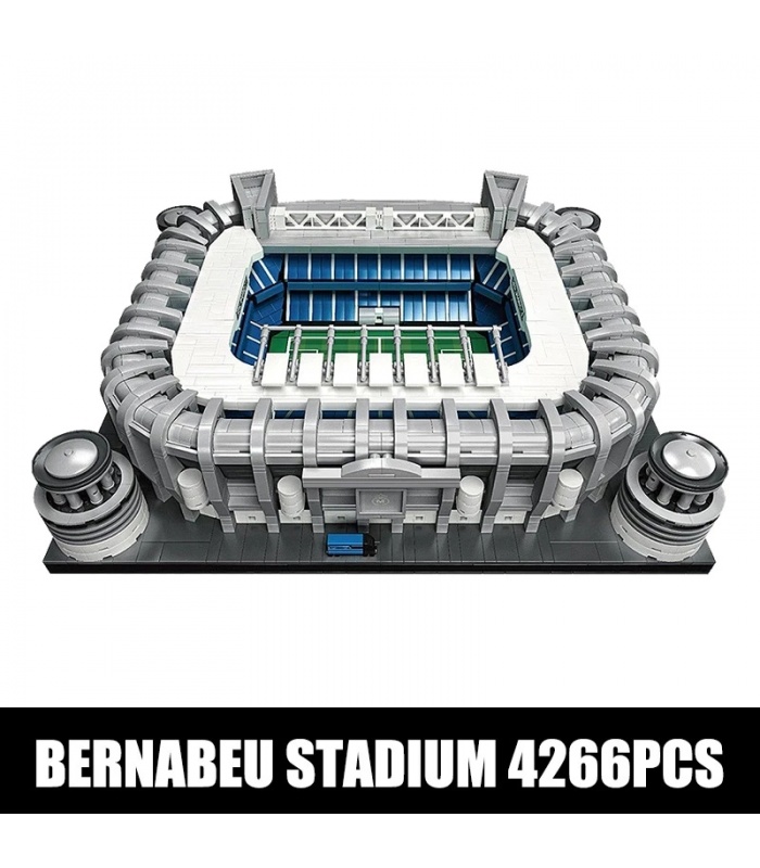 MOULD KING 22026 Terrain de Football Stade Santiago Bernabéu Blocs de Construction Ensemble de Jouets