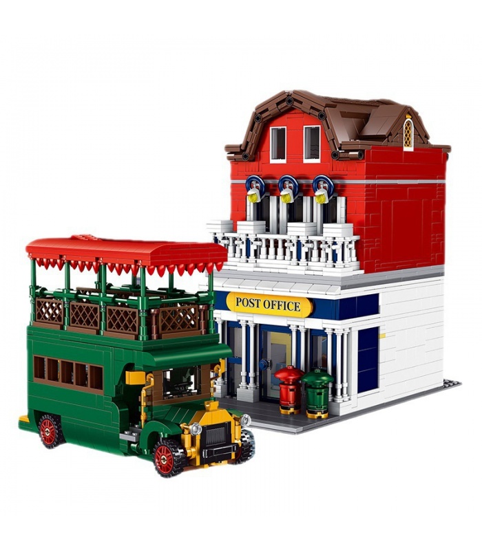 MOLD KING 11001 Post Office Building Blocks Spielzeugset