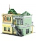 MOULD KING 16023 French Restaurant Street View Series Building Blocks Toy Set