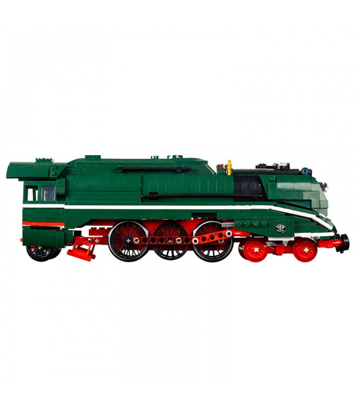 MOULD KING 12007 German BR18 201 Express Train Remote Control Building ...