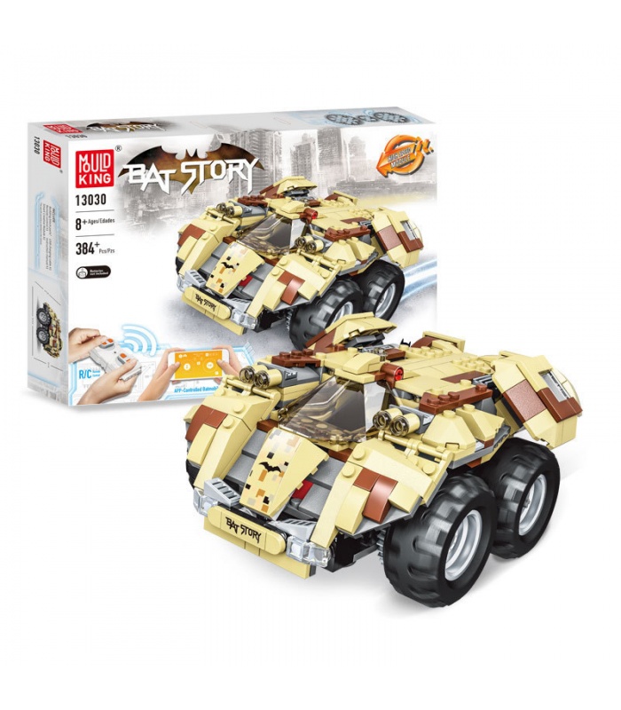 MOULD KING 13030 Bat Story Series Beige Bat Chariot Building Blocks Toy Set