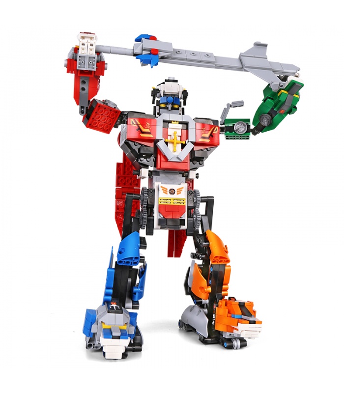 MOULDKING 15037 Voltron Robot Remote Control Building Blocks Toy Set