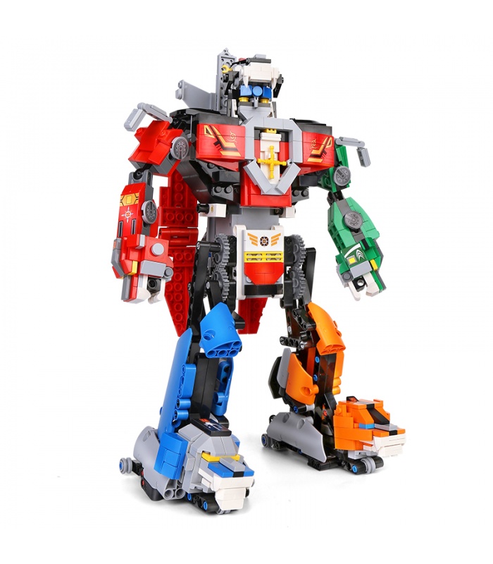 MOULDKING 15037 Voltron Robot Remote Control Building Blocks Toy Set