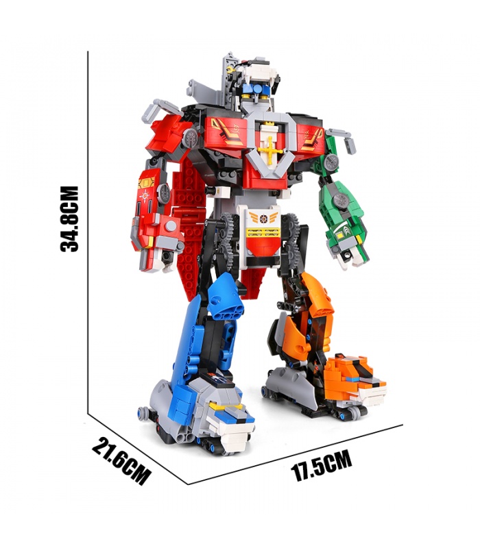 MOULDKING 15037 Voltron ロボット リモート コントロール ビルディング ブロックおもちゃセット