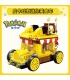 Keeppley K20213 Pikachu Mini Gourmet Car Pokémon Series Bausteine Spielzeugset