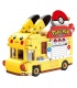 Keeppley K20214 Pikachu Mini Poké Ball Car Pokémon Série Blocs de Construction Ensemble de Jouets