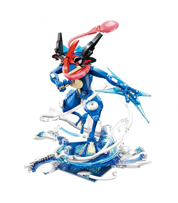 Keeppley K20215 Xiaozhi's Koga Ninja Frog Pokémon Series Bausteine Spielzeugset