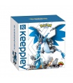 Keeppley K20216 Super Charizard X Pokémon-Serie, Bausteine-Spielzeugset