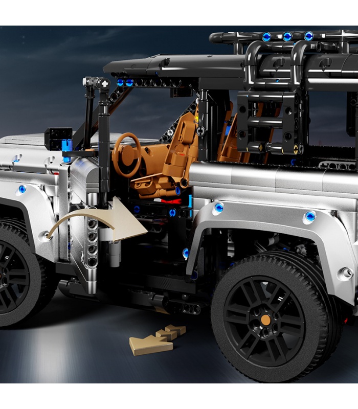 TGL T5034 Land Rover Serie de tecnología de vehículos todoterreno Juego de juguetes de bloques de construcción