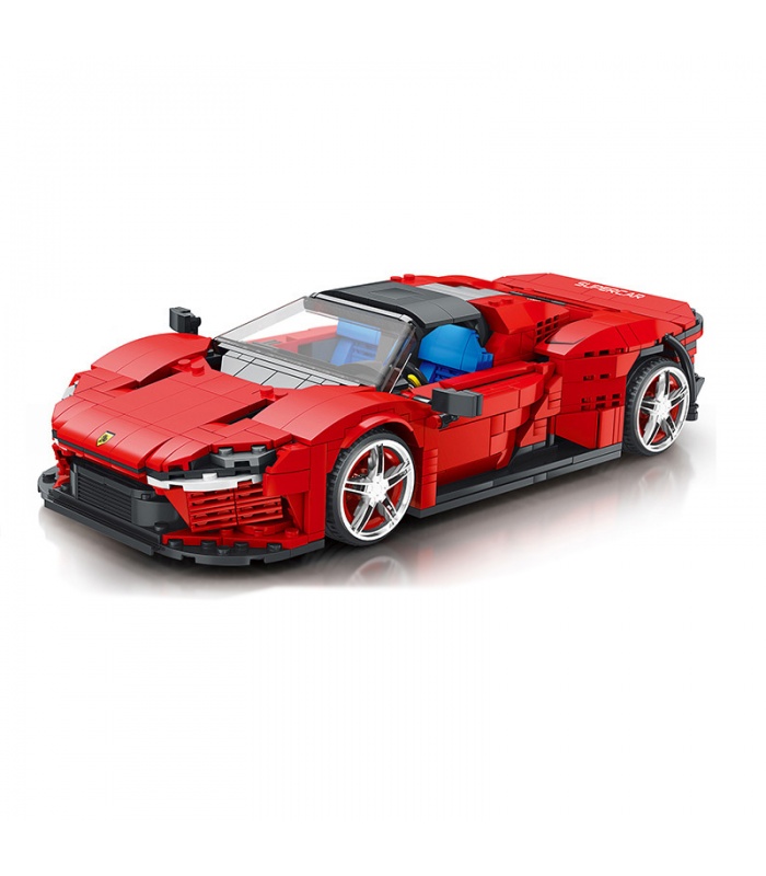 REOBRIX 11026 Italian SP3 Sports Car Building Blocks Toy Set