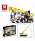 REOBRIX 22007 Multiple Function Auto Crane Truck Building Blocks Toy Set