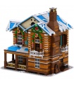 MOULD KING 16011 Christmas House Lighting Edition Building Blocks Toy Set