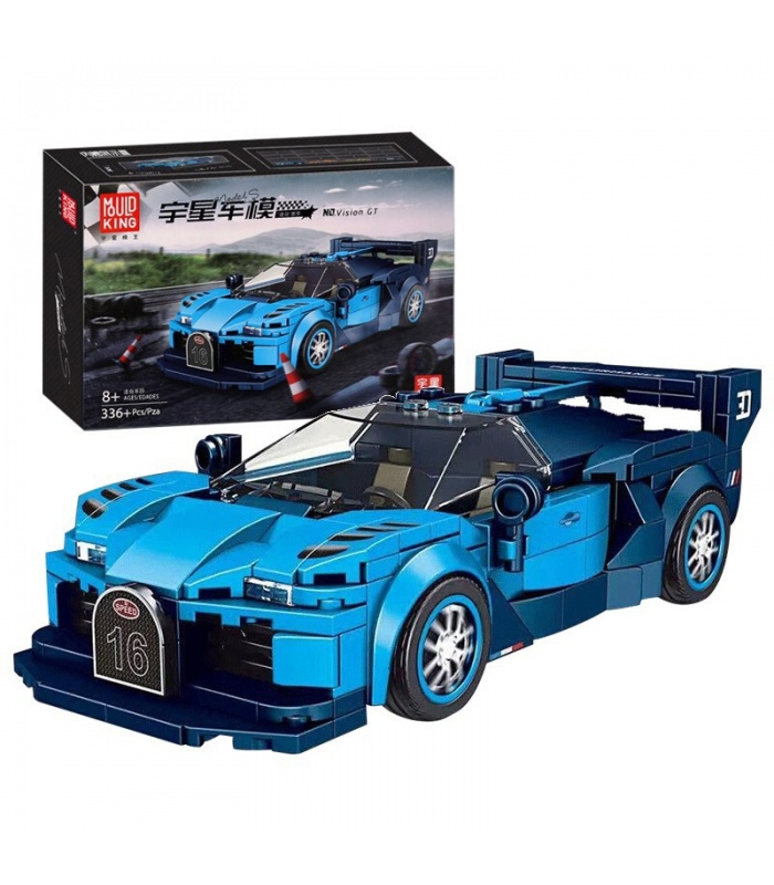 MOLD KING 27001 Bugatti Vision GT Blocs de Construction de Voitures de Sport Ensemble de