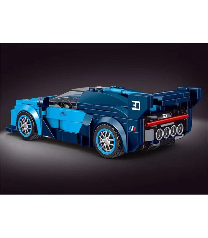 MOLD KING 27001 Bugatti Vision GT Blocs de Construction de Voitures de Sport Ensemble de