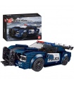 MOLD KING 27002 Roadblock Police Sport Car Building Blocks Juego de juguetes