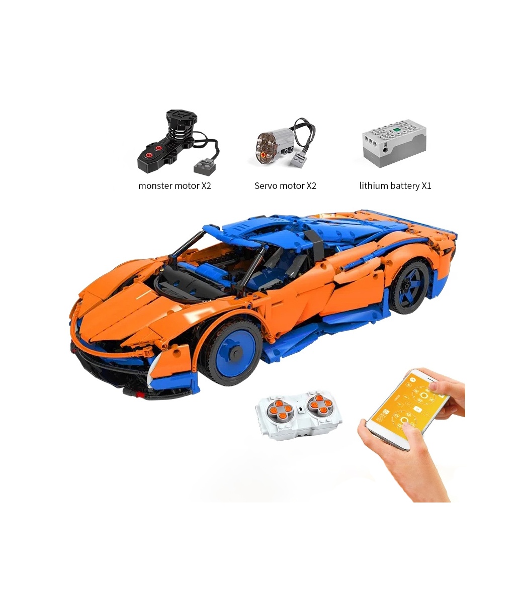 MOULD KING 13098 Speedtail Racing Car Supercar Remote Control 