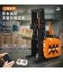 MOULD KING 17040 Reach Truck Shelf Lift Forklift Remote Control Building Blocks Toy Set