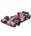 MORK 023009 F1 VJM10 Pink Force India coche deportivo modelo edificio ladrillos juguete conjunto