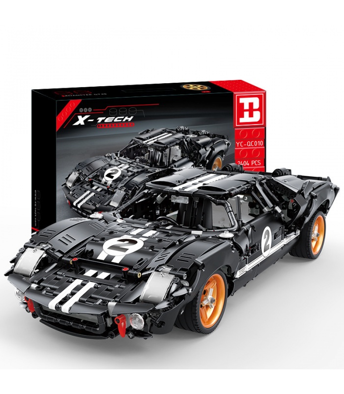 XINYU YC-QC010 Ford GT40 Ensemble de jouets de briques de construction