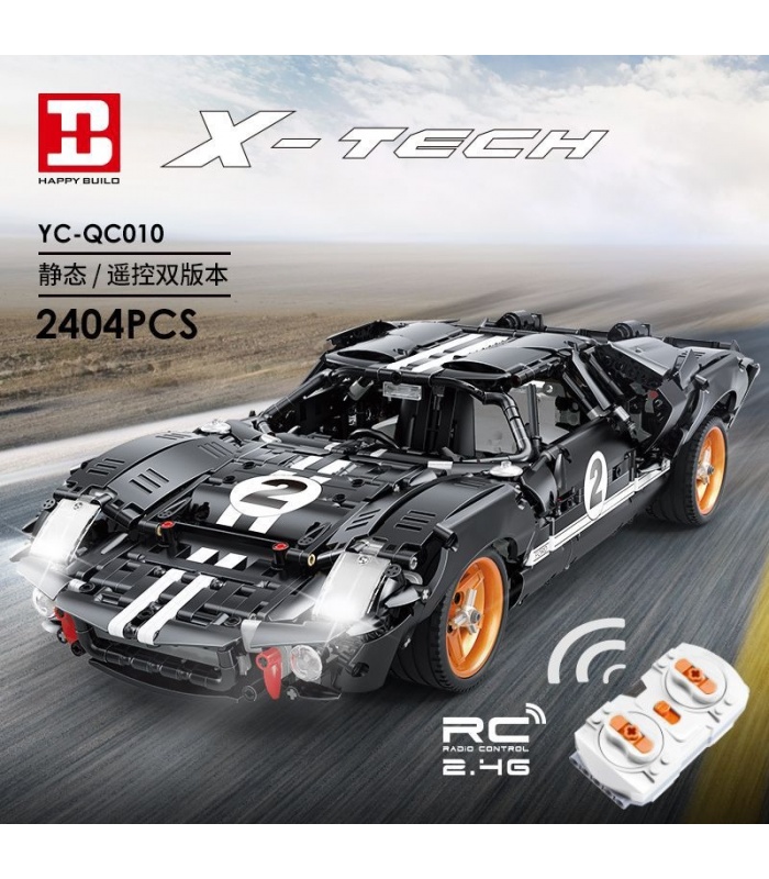 XINYU YC-QC010 Ford GT40 Bausteine-Spielzeug-Set