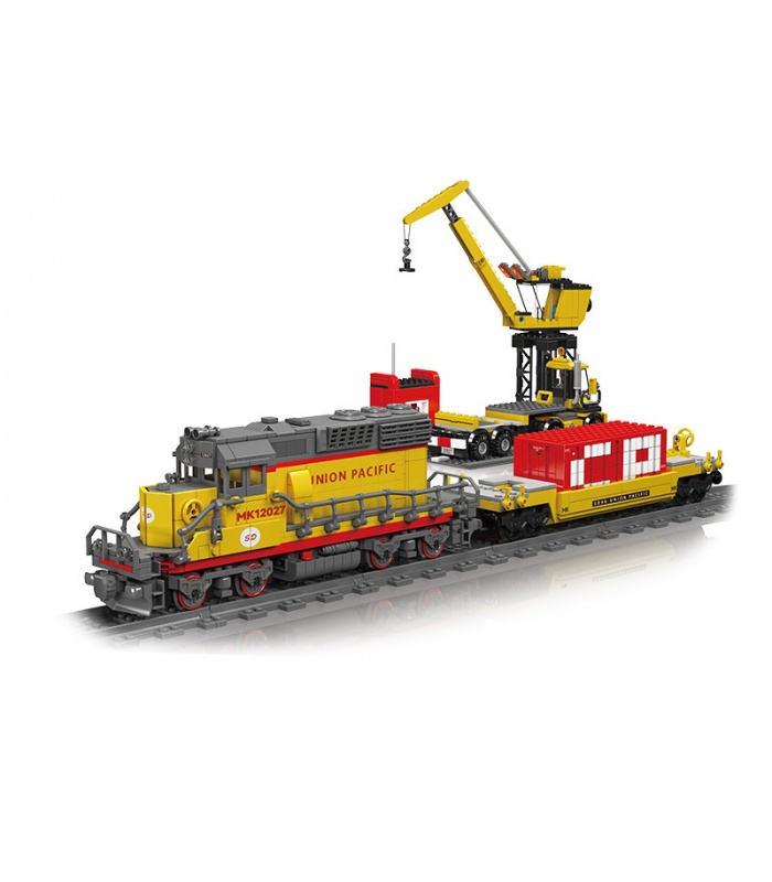 Mould King 12027 SD40-2 Locomotora diésel Juego de bloques de construcción de juguete