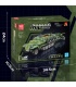 MOULD KING 20027 Juego de juguete de bloques de construcción SD.KFZ.251/1 semioruga