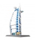 WANGE Dubai Burj Al Arab Hotel 5220 Bausteine-Spielzeugset