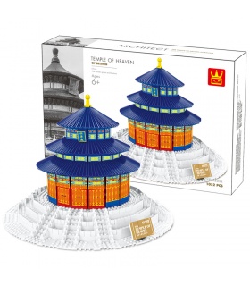 WANGE The Temple Of Heaven Of Beijing 5222 Building Blocks Toy Set