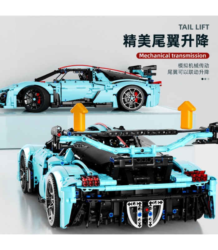 TGL T5011 Hongqi S9 Sports Car Technology Series Ensemble de jouets de briques de