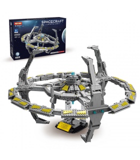 MOYU 89004 SpaceCraft Starships Deep Space Nine Station Building Bricks Juego de juguetes