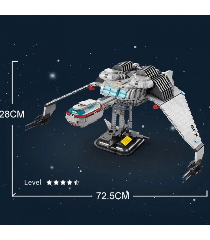 MOYU 89002 SpaceCraft Ktinga Schlachtkreuzer Bausteine Spielzeugset