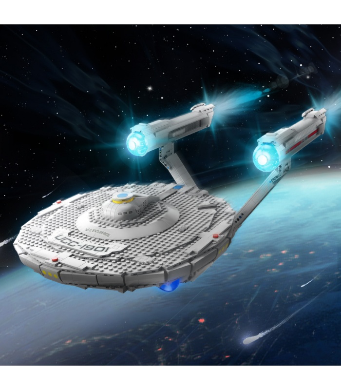 MOYU 89001 SpaceCraft USS Enterprise UCC-1901 빌딩 벽돌 장난감 세트