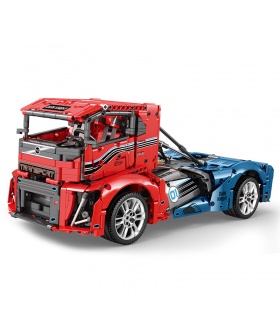 Reobrix 11008 Volvo Iron Knight Truck blocs de construction télécommandés ensemble de jouets