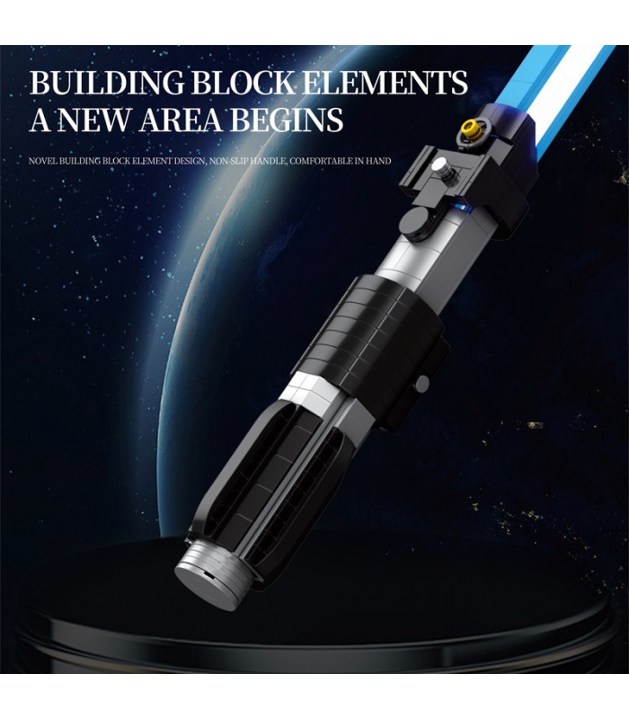 Reobrix 99010 Star Wars Blue Lightsaber Building Blocks Toy Set